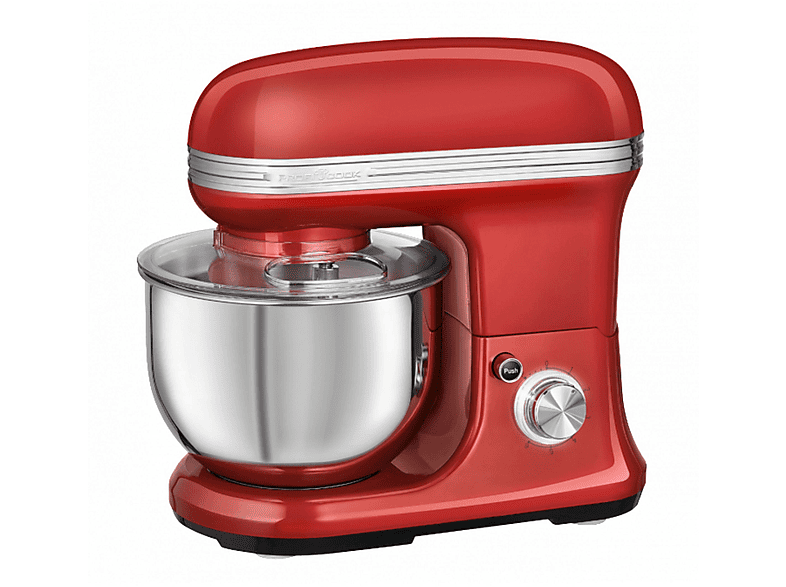 Amasadora - PROFICOOK 501197, 1200 W, 5 l, Inox