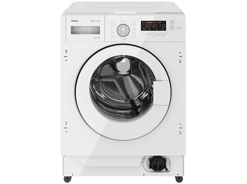 Lavadora integrable - Teka LI6 1471, 7 kg, 1400 rpm, 16 Programas, Inverter, Programación Diferida, Sin panelar — foto 1