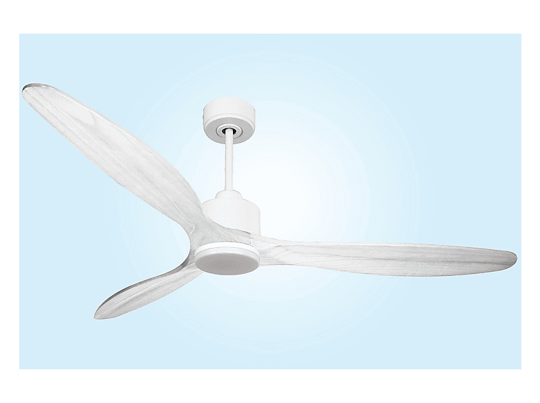 Ventilador de techo - PURLINE SalD166C03LED67775, 18 W, 6 velocidades, Blanco — foto 2