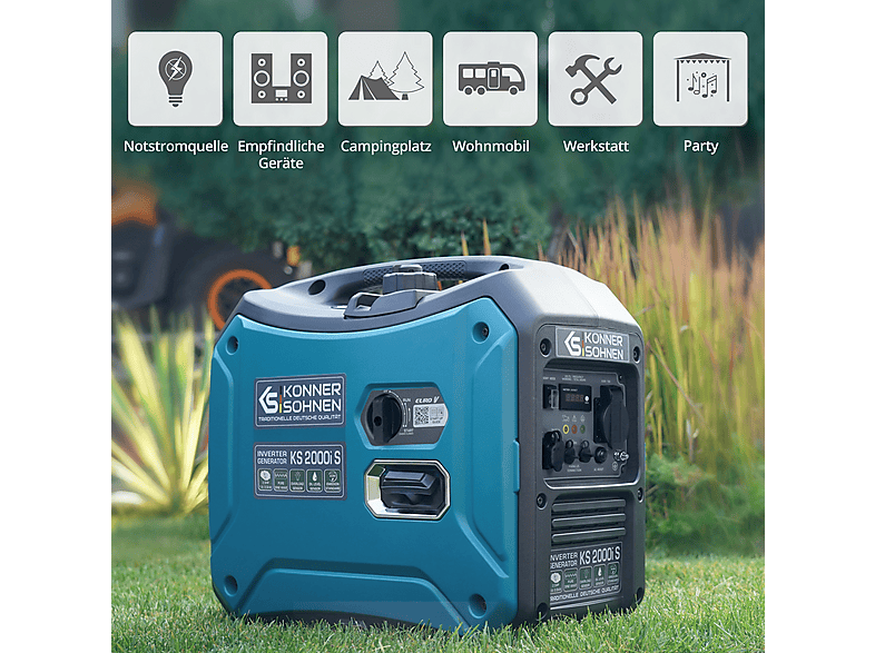Generador de energía - KÖNNER & SÖHNEN KS 2000i S — foto 9
