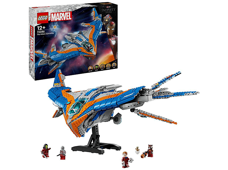 Juego de construcción - LEGO LEGO® Marvel Guardianes de la Galaxia: La Milano Nave espacial construible con 4 minifiguras 76286, edad recomendada: 12 año(s), 2090 piezas — foto 1