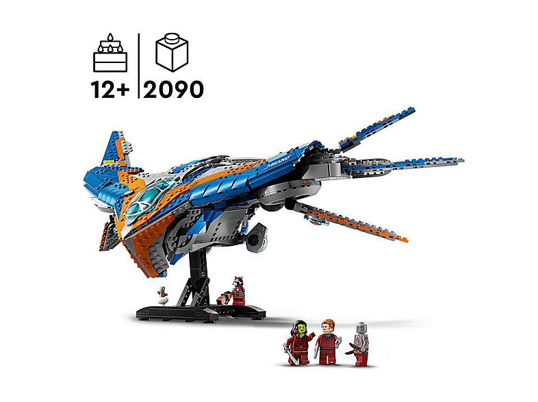 Juego de construcción - LEGO LEGO® Marvel Guardianes de la Galaxia: La Milano Nave espacial construible con 4 minifiguras 76286, edad recomendada: 12 año(s), 2090 piezas — foto 8
