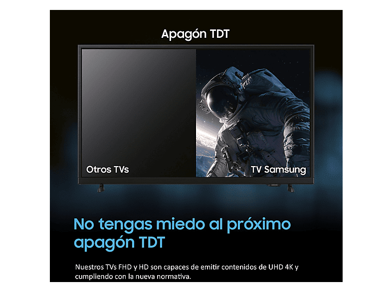 TV LED 32" - Samsung TU32H5005FKXXC, Full-HD, Hyper Real, Smart TV, Negro — foto 4