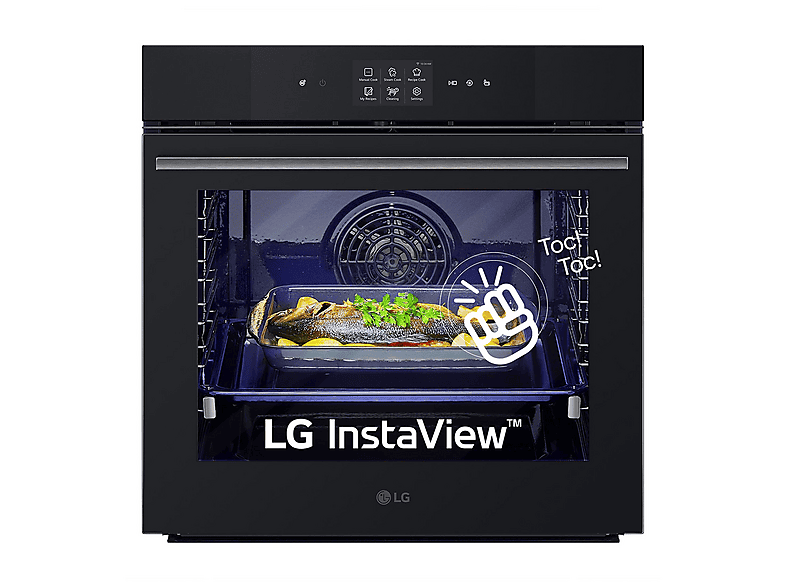 Horno a vapor - LG WSED7667M, Integrable, No, 76 l, 59,2 cm, Cristal negro mate