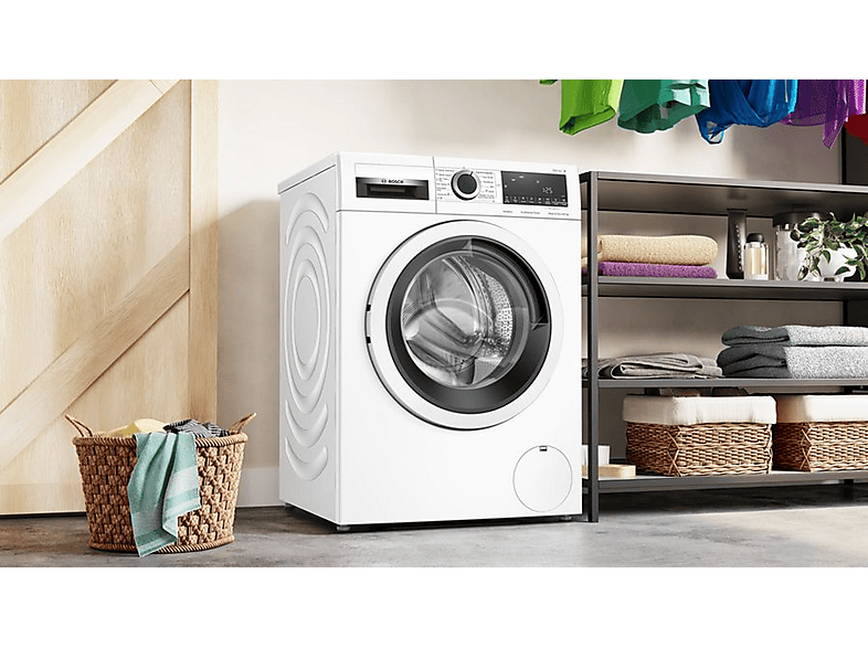 Lavadora secadora - BOSCH Serie 4 WNA13401ES, 9 kg + 5 kg, Blanco — foto 4
