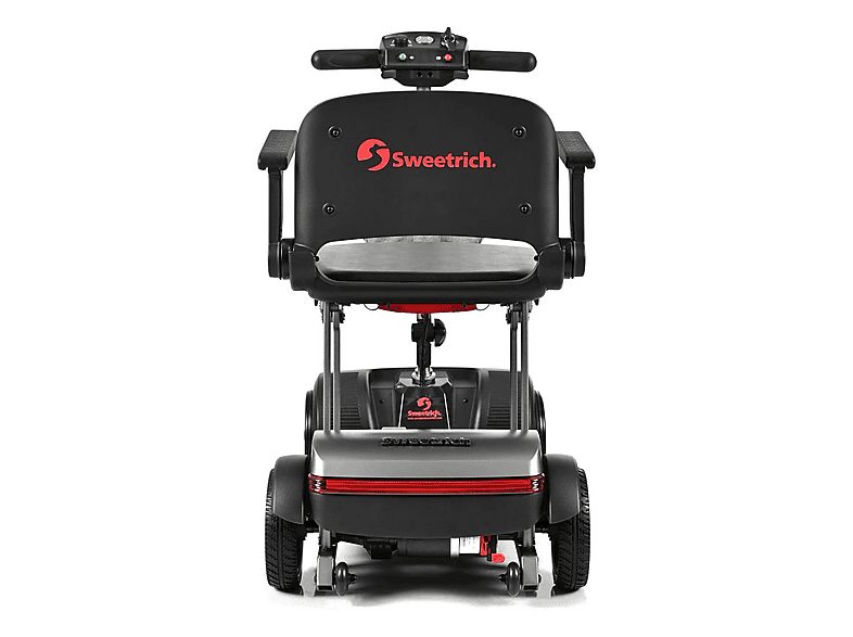 scooter plegable - SWEETRICH AIR TRAVELLER, 24,45 kg, negro — foto 4
