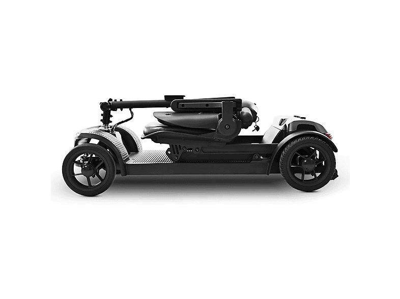 scooter plegable - SWEETRICH AIR TRAVELLER, 24,45 kg, negro — foto 5