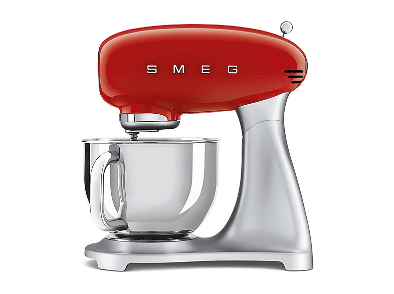 Robot amasador - SMEG  SMF02RDEU ROJO, 800 W, 4,8 l, Rojo