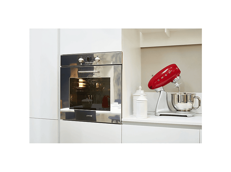 Robot amasador - SMEG  SMF02RDEU ROJO, 800 W, 4,8 l, Rojo — foto 5