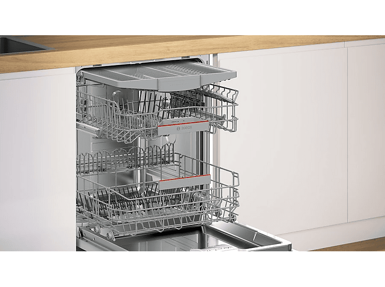 Lavavajillas integrable - Bosch SMI4ECS28E, Serie 4, 14 servicios, 6 programas, 60 cm, Home Connect, Silence Plus, Sin panelar — foto 4