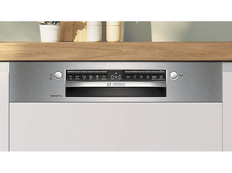 Lavavajillas integrable - Bosch SMI4ECS28E, Serie 4, 14 servicios, 6 programas, 60 cm, Home Connect, Silence Plus, Sin panelar — foto 5