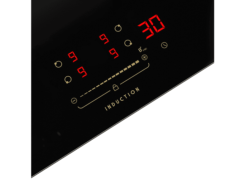 Placa de inducción - KLARSTEIN Victoria 60, 4 zonas, 59 cm, Negro — foto 6