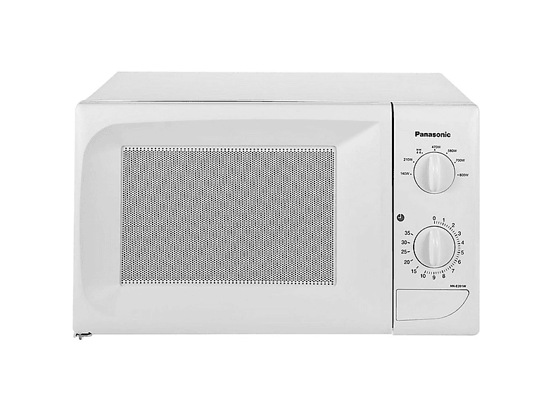 Microondas libre instalación - PANASONIC NN-E201WMEPG, 800 W, 5 potencia, 20 l, Blanco — foto 2