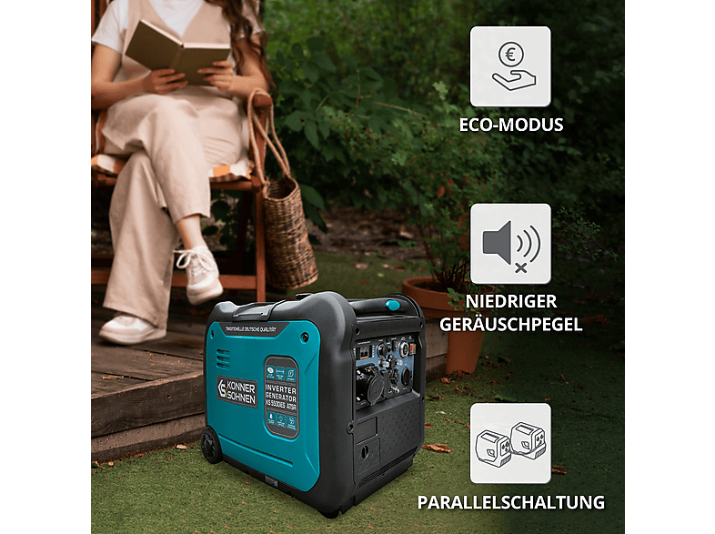 Generador de energía - KÖNNER & SÖHNEN KS 5500iES ATSR — foto 8
