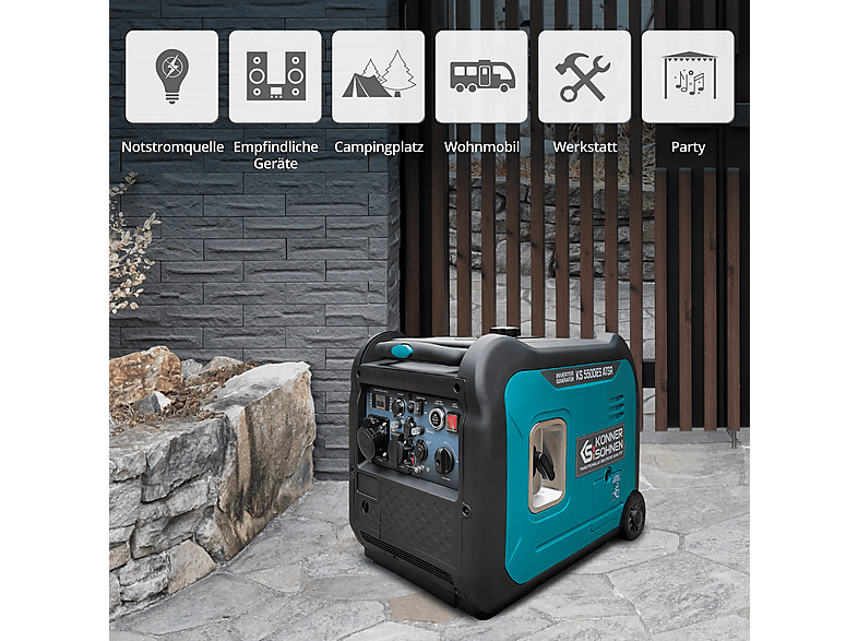 Generador de energía - KÖNNER & SÖHNEN KS 5500iES ATSR — foto 9