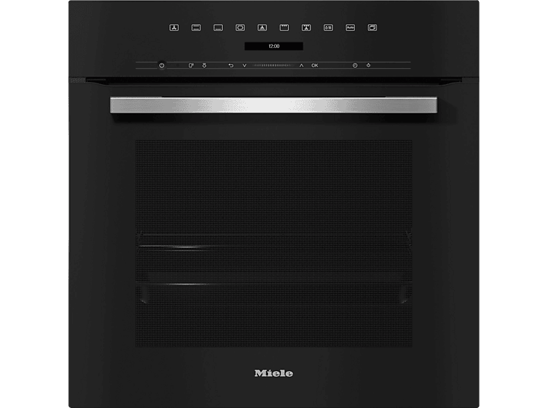 Horno - Miele H 7165 B, Multifunción, Esmalte fácil de limpiar, 76 l, WiFi, 59.5 cm, Negro — foto 1