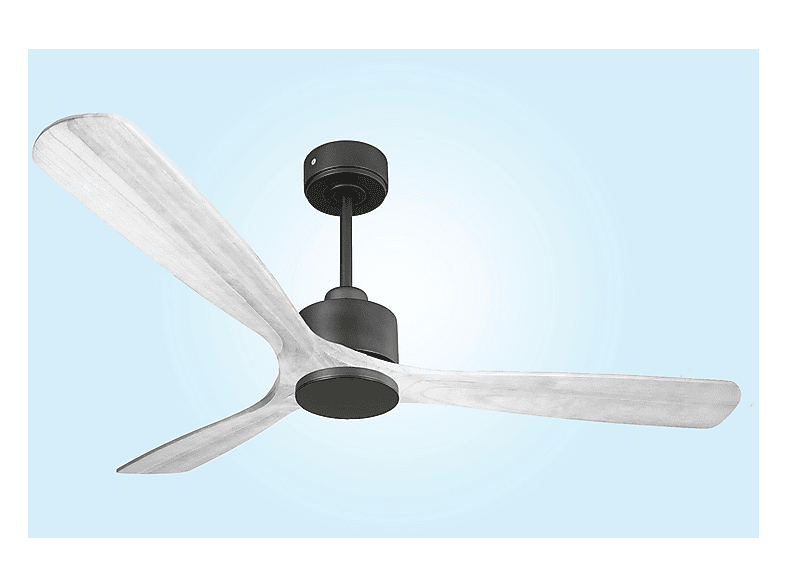 Ventilador de techo - PURLINE MadeiraD166C0365211, 6 velocidades, Negro — foto 3
