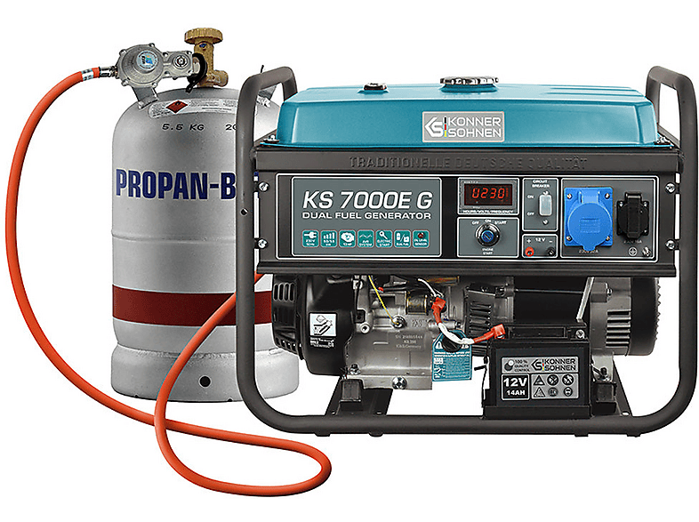 Generador de energía - KÖNNER & SÖHNEN KS 7000E G
