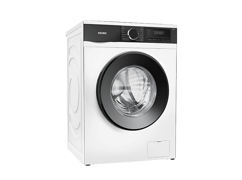 Lavadora carga frontal -  KOENIC KWM 12113 A-20 INV, 12 kg, 1400 rpm, 14 programas, Blanco — foto 6