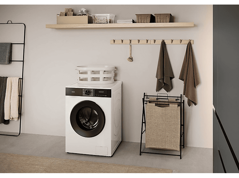 Lavadora carga frontal -  KOENIC KWM 12113 A-20 INV, 12 kg, 1400 rpm, 14 programas, Blanco — foto 8