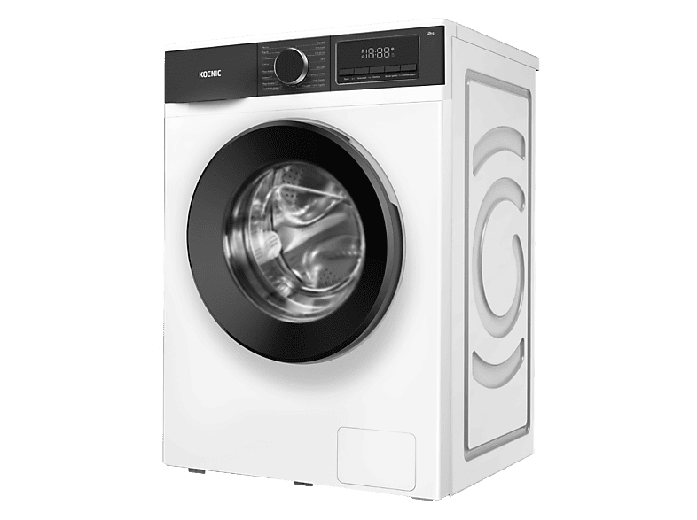 Lavadora carga frontal -  KOENIC KWM 12113 A-20 INV, 12 kg, 1400 rpm, 14 programas, Blanco — foto 14