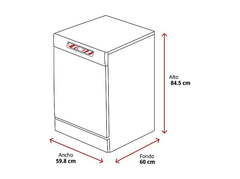 Lavavajillas - Miele G 7040 SC Front AutoDos, 14 Servicios, 11 Programas, 59.8 cm, Dosificación Automática, Bandeja MultiFlex 3D, Inox — foto 2