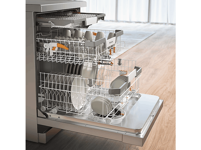 Lavavajillas - Miele G 7040 SC Front AutoDos, 14 Servicios, 11 Programas, 59.8 cm, Dosificación Automática, Bandeja MultiFlex 3D, Inox — foto 5