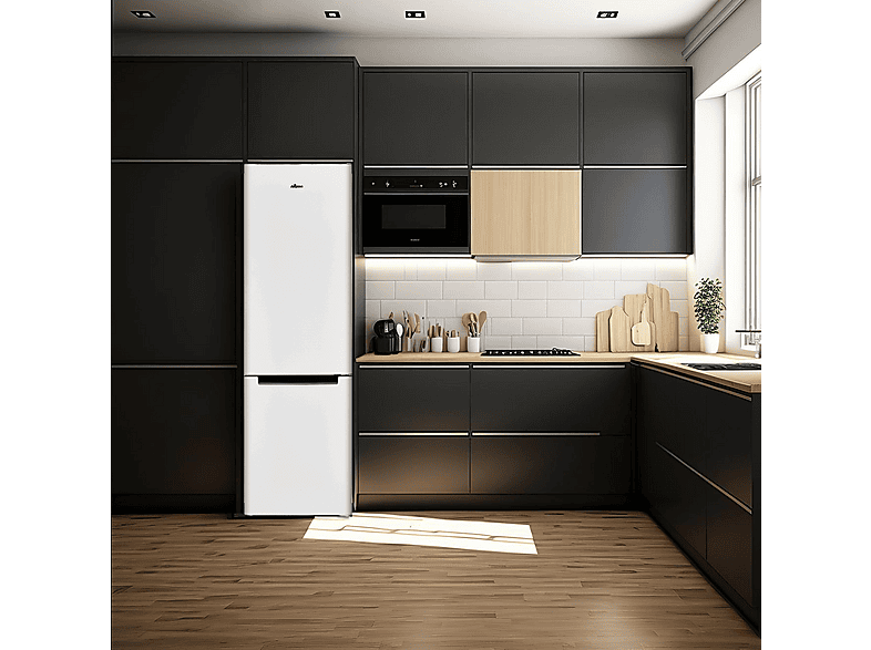Frigorífico combinado - NILSON NC185500E, Altura 180 cm, Capacidad 262 l, Blanco — foto 4