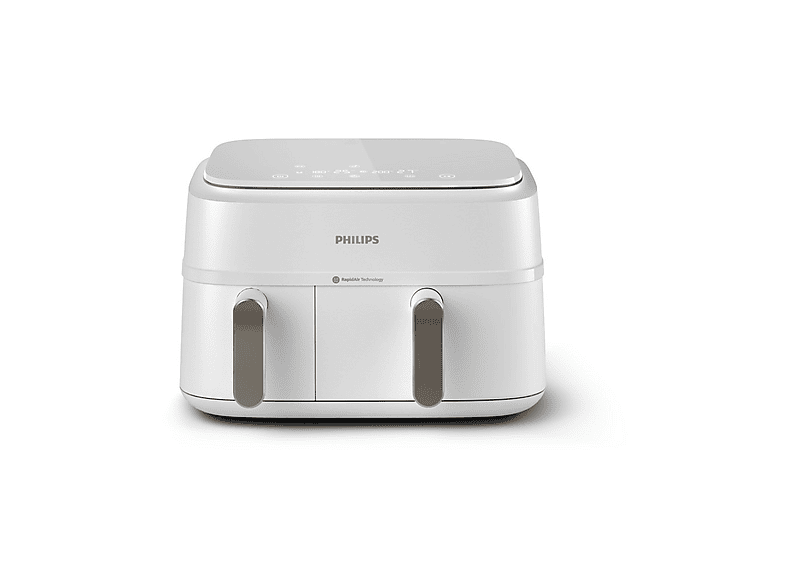Freidora de aire - PHILIPS 3000 series NA353/10, 2750 W, 9 l, Champán, Blanco — foto 4