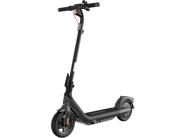 Patinete eléctrico - Segway E2 Pro E, Tipo 1 / VPL, Potencia nominal 350W, Hasta 100 kg, Velocidad máx. 25 km/h, Negro