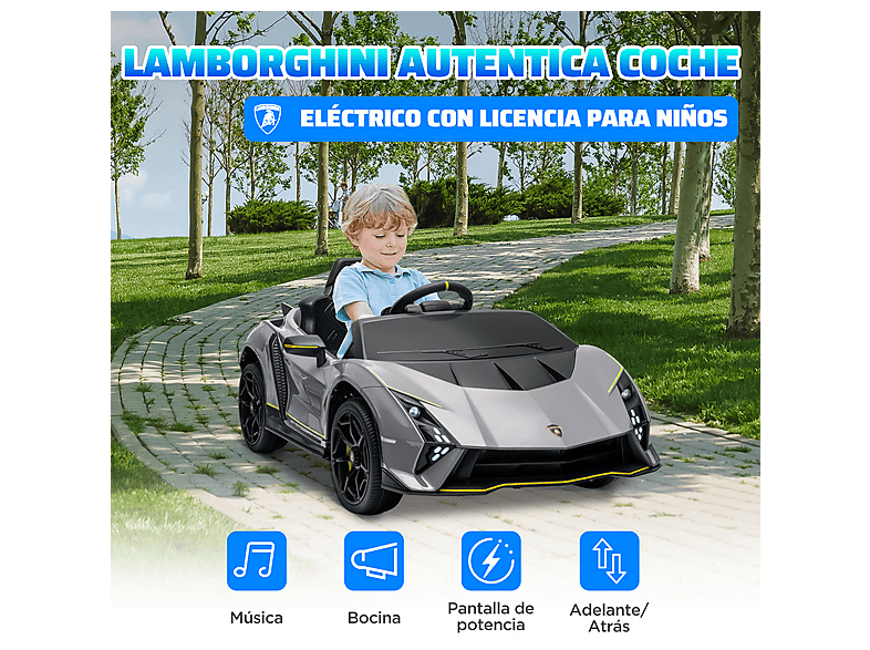 Coche eléctrico infantil - AIYAPLAY 370-364V90GY — foto 7