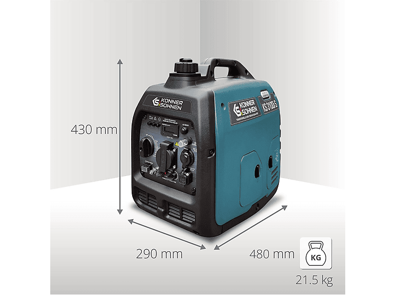 Generador de energía - KÖNNER & SÖHNEN KS 3100i S — foto 6
