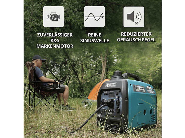 Generador de energía - KÖNNER & SÖHNEN KS 3100i S — foto 7