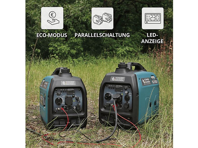 Generador de energía - KÖNNER & SÖHNEN KS 3100i S — foto 8