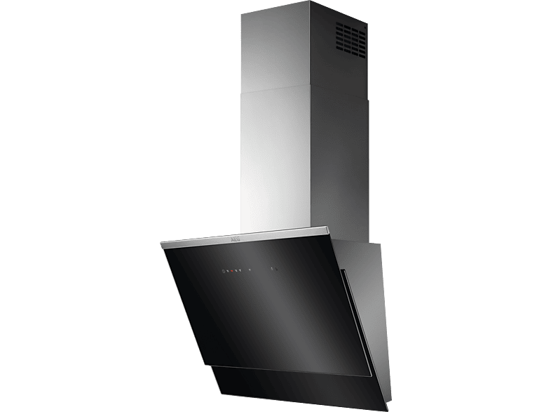 Campana decorativa - AEG Serie 9000 SilenceTech DVE5671HG, 3 velocidades, 400 m³/h, 600 mm, Negro e INOX — foto 5