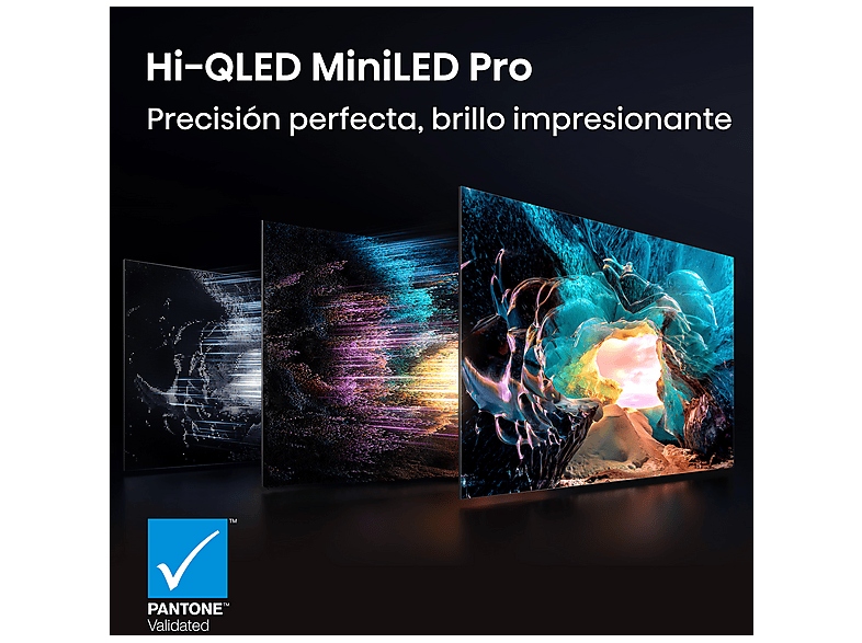 TV Mini LED 55" - HISENSE 55U7S PRO, UHD 4K, Quad Core/MT9655, Smart TV, DVB-T2 (H.265), Black — foto 9