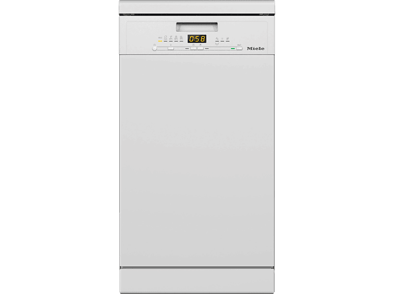 Lavavajillas - Miele G 5540 SC BRWS, 9 servicios, 45 cm, Cajón de servicios, QuickPowerWash, Blanco