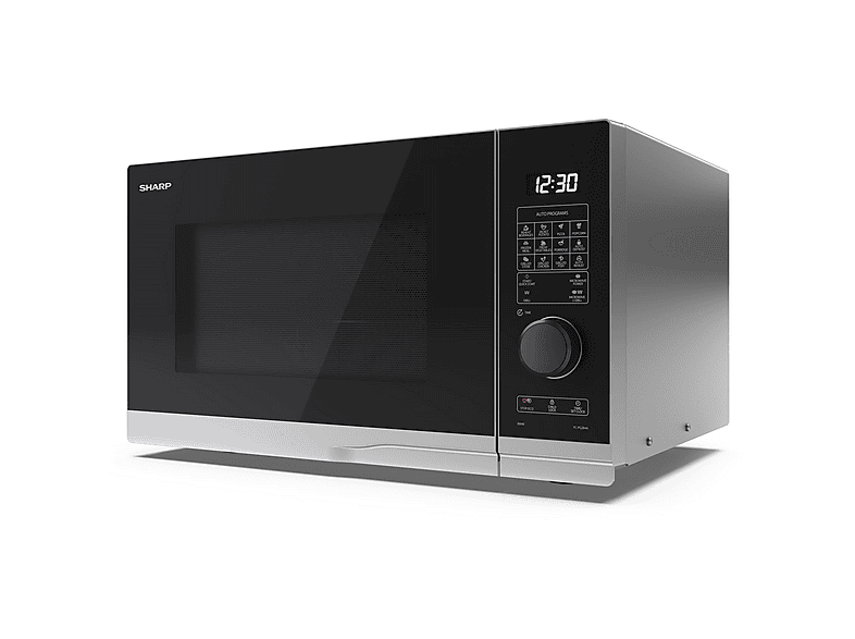 Microondas con grill - SHARP YC-PG284AE-S, 900 W, 10 potencia, 28 l, Inox — foto 2