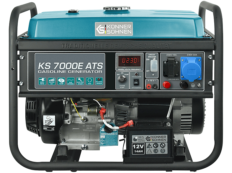 Generador de energía - KÖNNER & SÖHNEN KS 7000E ATS — foto 1