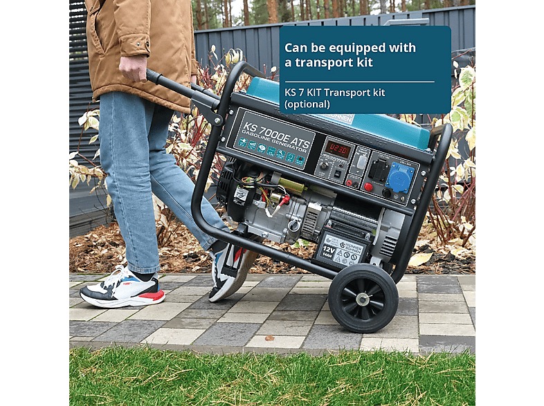 Generador de energía - KÖNNER & SÖHNEN KS 7000E ATS — foto 9
