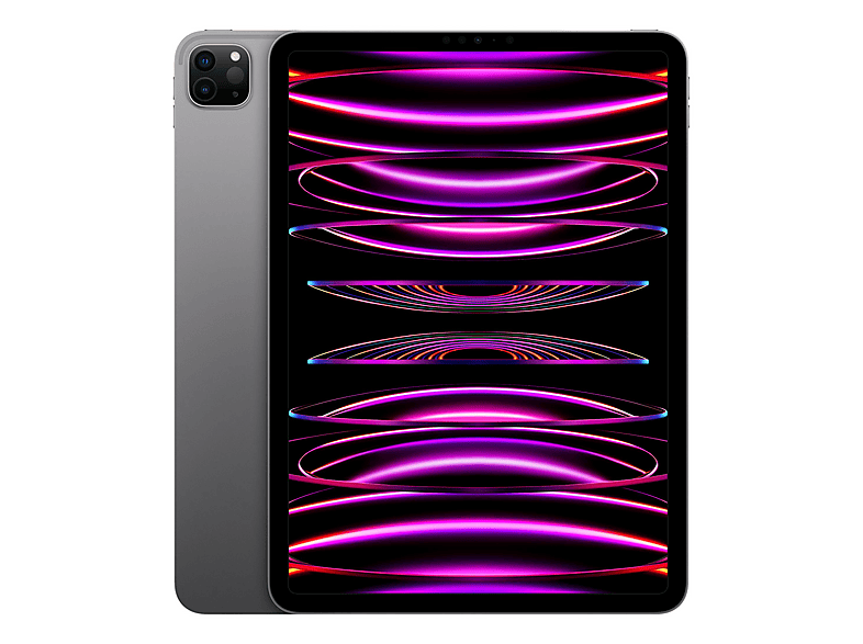 APPLE MNXD3TY/A, 128 GB, Gris espacial, 11 " Retina, 8 GB RAM, Chip M2 de Apple, Tablet iOS