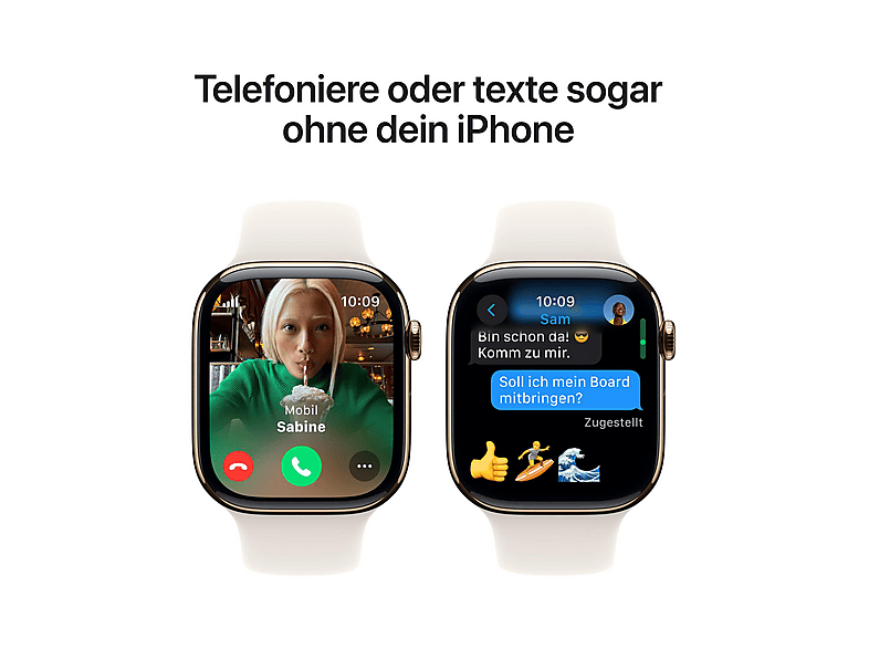 Smartwatch - APPLE Watch  Series 10 Watch Series 10, M/L, Titanio, Oro (Ref. 149877087) — foto 6