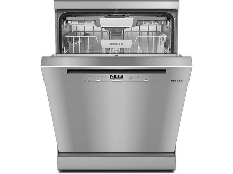 Lavavajillas - Miele G 5811 SC Front Active Plus, 14 Servicios, 5 Programas, 59.8 cm Ancho, AutoOpen, ComfortClose, Inox — foto 1