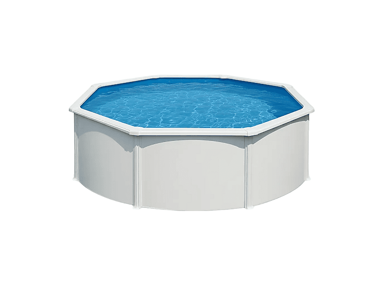 Piscina elevada - GRE Wet circular chapa blanca depuradora 300x120, MULTICOLOR — foto 1