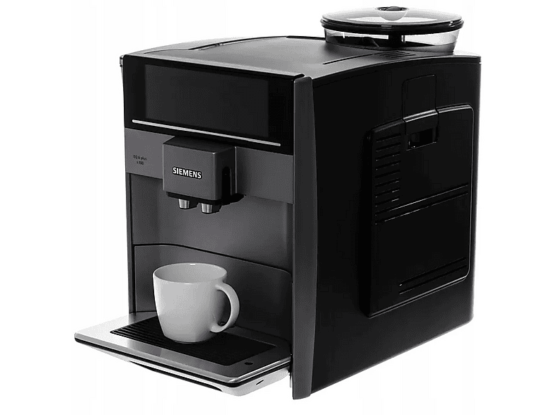 Máquina espresso - SIEMENS EQ.6 plus s100, 15 bar, 1500 W, 2 tazas, Negro — foto 4