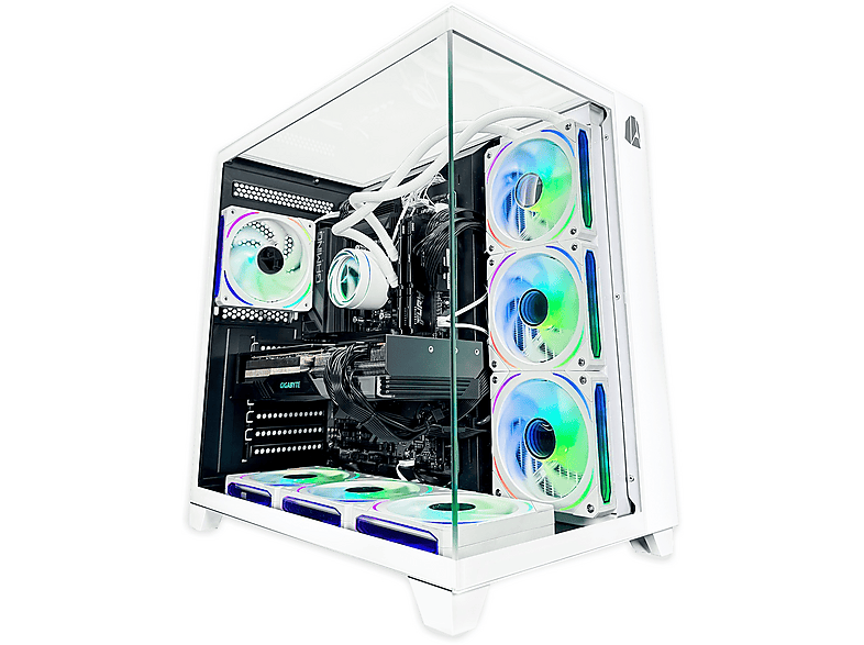 PC Gaming - NITROPC Extremo, Intel Core i9-12900KF (16 núcleos, 24 hilos | 2,40 GHz hasta 5,20 GHz), 32 GB RAM, 2 TB SSD, GeForce RTX™ 5070, Windows 11 Pro, Blanco