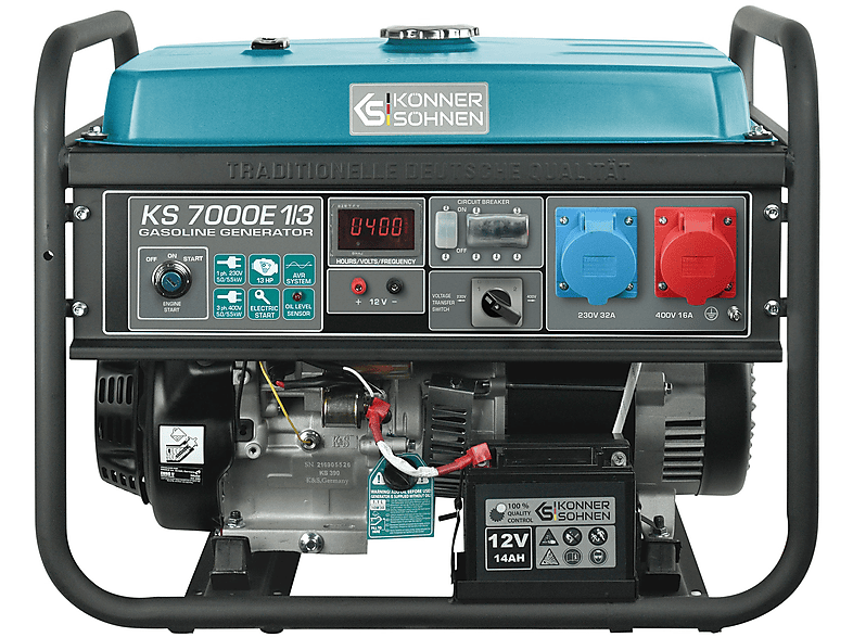 Generador de energía - KÖNNER & SÖHNEN KS 7000E 1/3 — foto 1