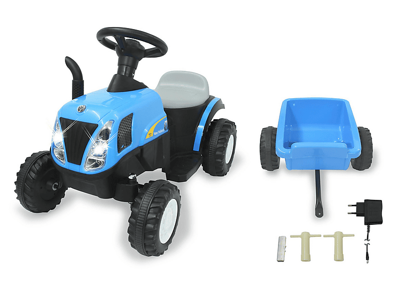 Tractor eléctrico infantil - JAMARA New Holland
