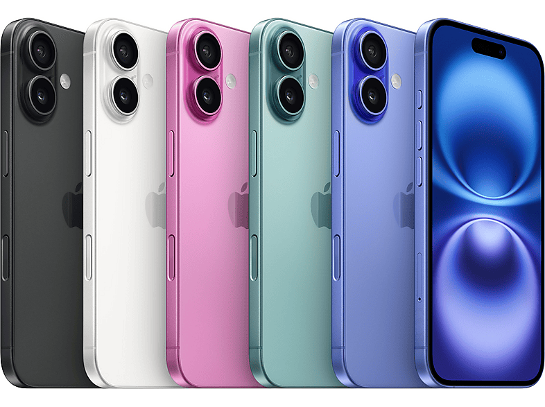 Apple iPhone 16, Verde azulado, 128 GB, 5G, 6.1 " OLED Super Retina XDR, Chip A18 Bionic, iOS — foto 5