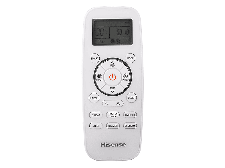 Split 1x1 - HISENSE Brissa CA25YR03, Función Inverter, Blanco — foto 4
